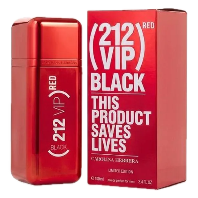 Carolina Herrera 212 VIP Black Red Men
